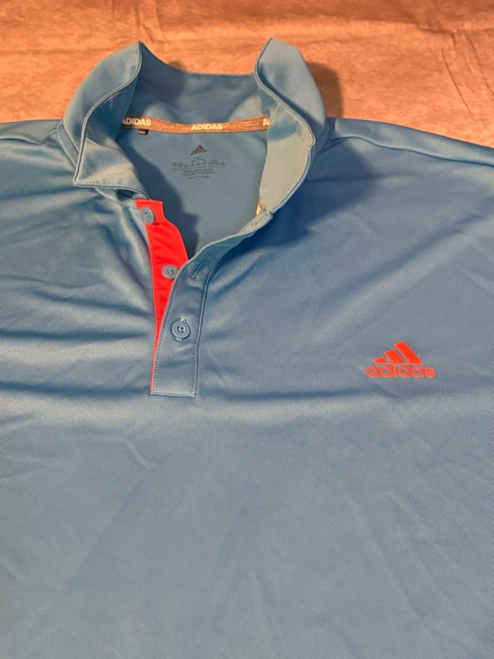 Adidas Men's Drive Golf Polo - Pulse Blue - 2XL